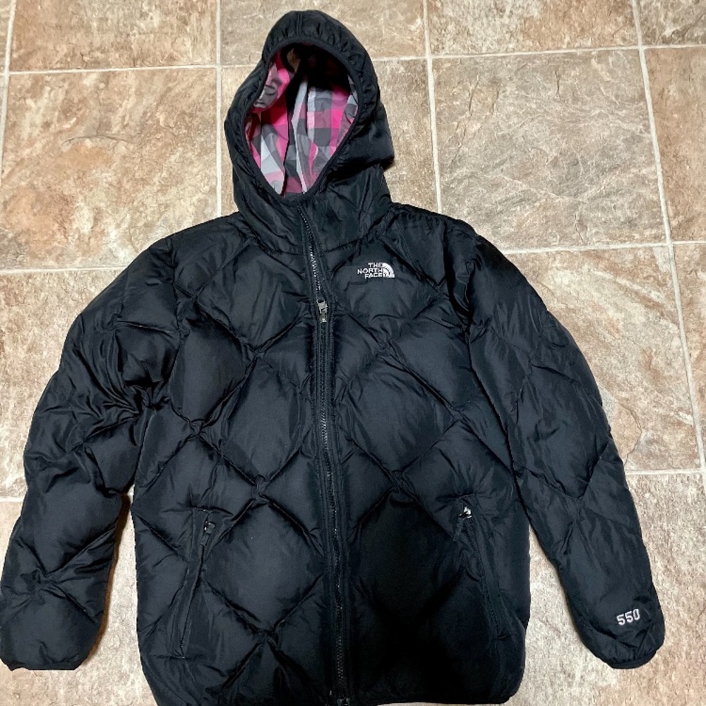 HOSTPICK! NWOT reversible north face girls puffer jacket